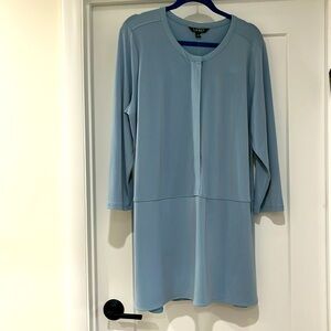 Lauren top/dress dusty blue gray soft and stretchy